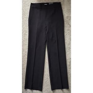 Express Pants Cropped Wide Leg High Rise Womens 8R Black Casual Business New